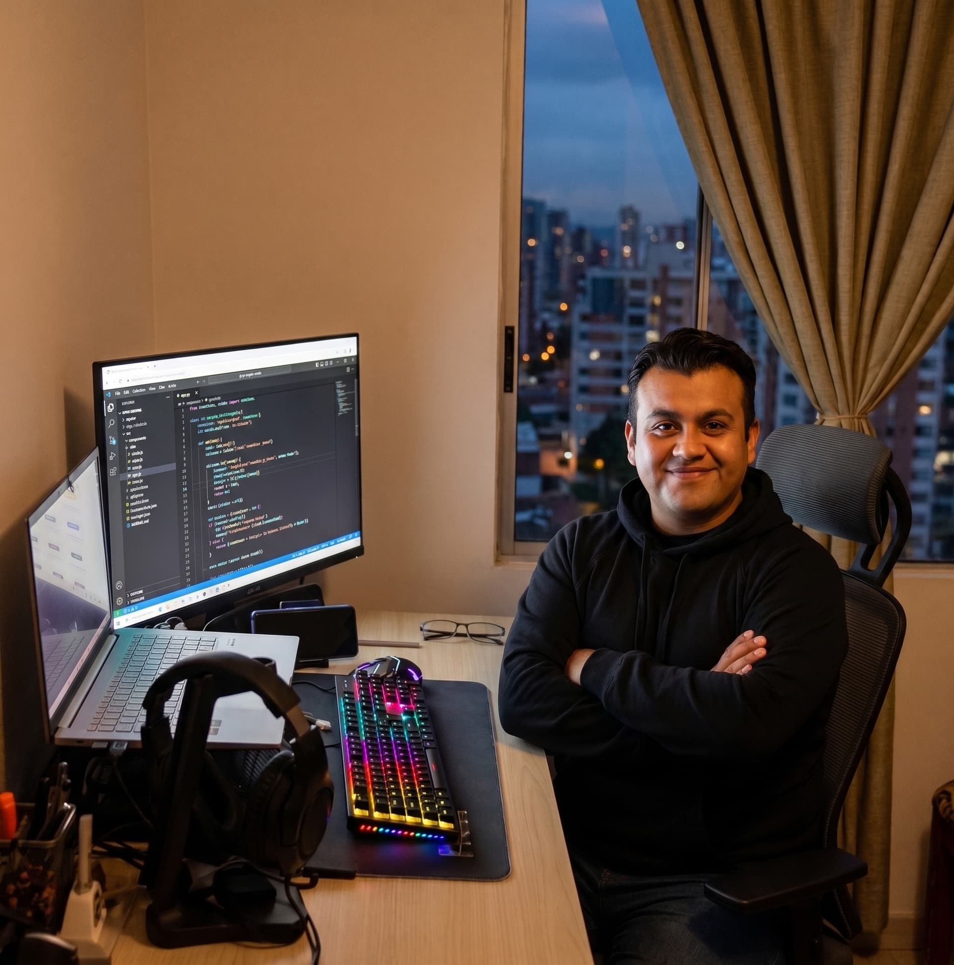 Professional portrait of Cristian Sosa